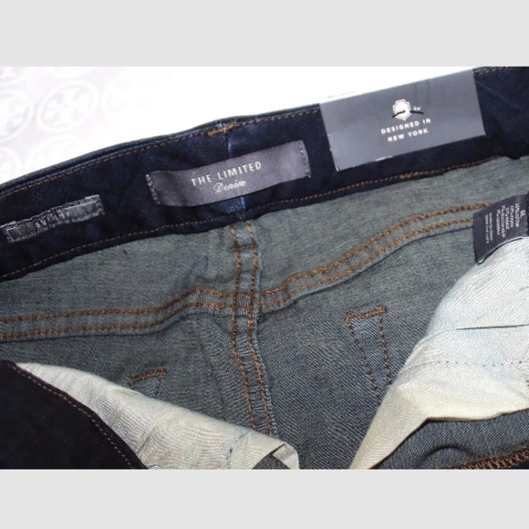The Limited Premium Denim Stretch Skinny Jeans 6 L High-Waist Cotton/Modal/Rayon - Picture 4 of 6
